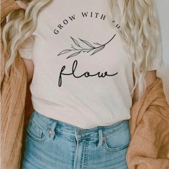 ‘Grow with the Flow’ Tee - Picture 2 of 2